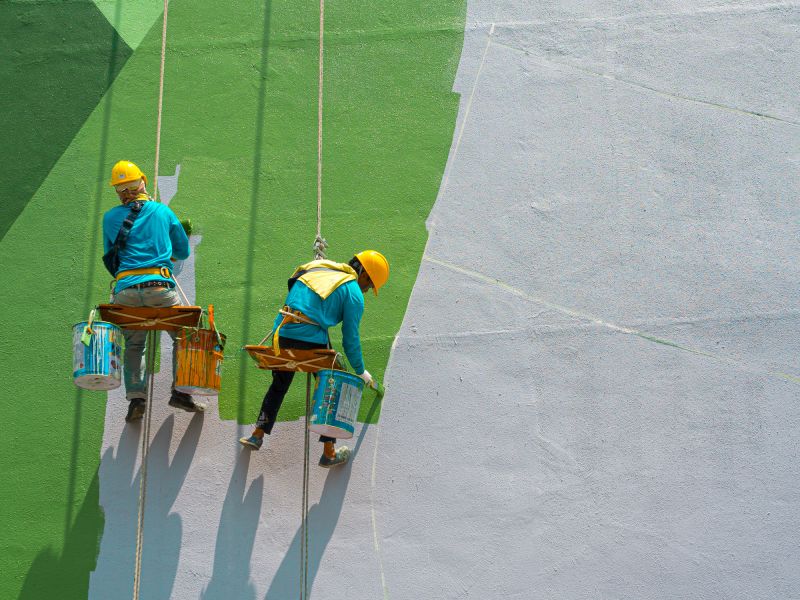 Commercial Ceiling Painting